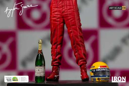 Statue Ayrton Senna 1988 Japan GP - Art Scale 1/10