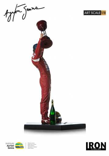 Statue Ayrton Senna 1988 Japan GP - Art Scale 1/10