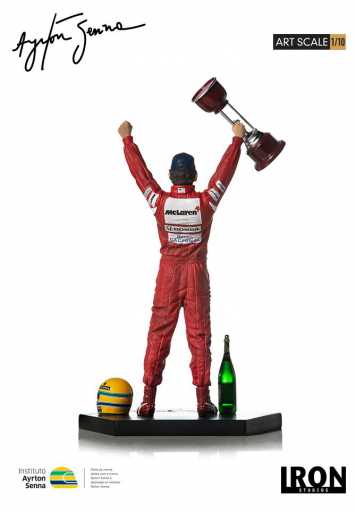 Statue Ayrton Senna 1988 Japan GP - Art Scale 1/10