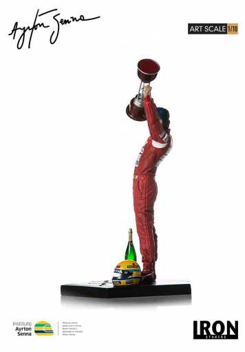 Statue Ayrton Senna 1988 Japan GP - Art Scale 1/10