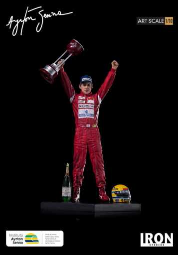 Statue Ayrton Senna 1988 Japan GP - Art Scale 1/10