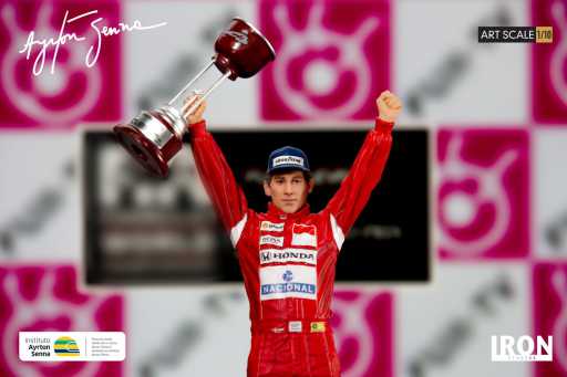 Statue Ayrton Senna 1988 Japan GP - Art Scale 1/10