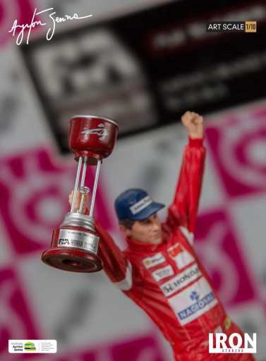Statue Ayrton Senna 1988 Japan GP - Art Scale 1/10