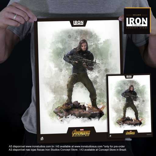 Statue Winter Soldier - Avengers: Endgame - Art Scale 1/10 - Marvel Comics