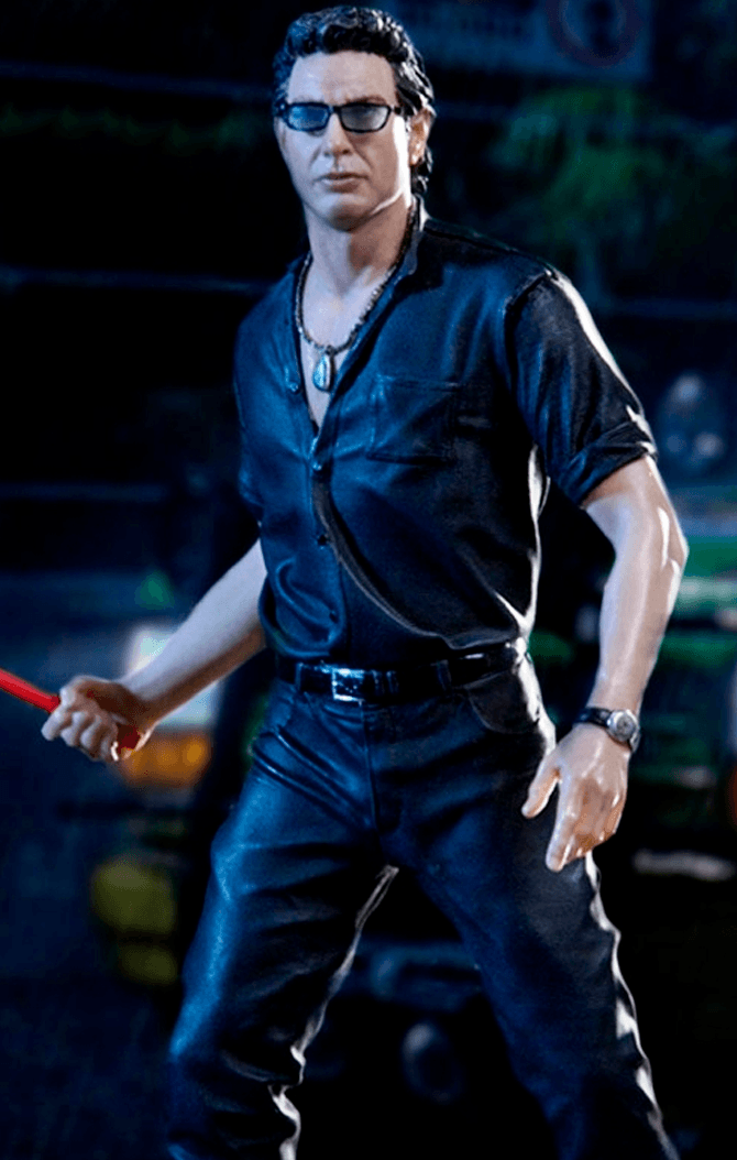 Statue Ian Malcom - Jurassic Park - Art Scale 1/10
