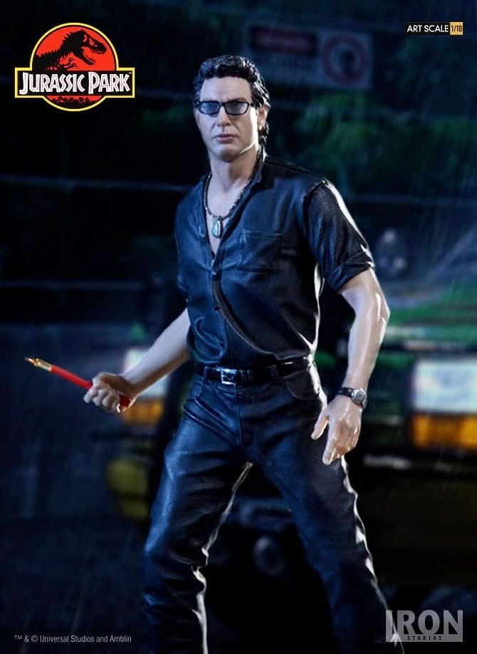 Statue Ian Malcom - Jurassic Park - Art Scale 1/10