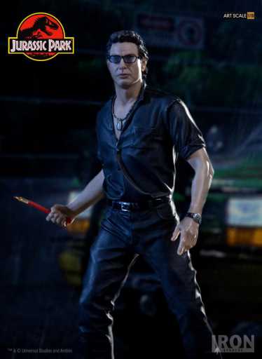 Statue Ian Malcom - Jurassic Park - Art Scale 1/10