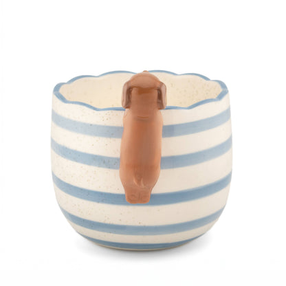 Playful Dachshund Planter
