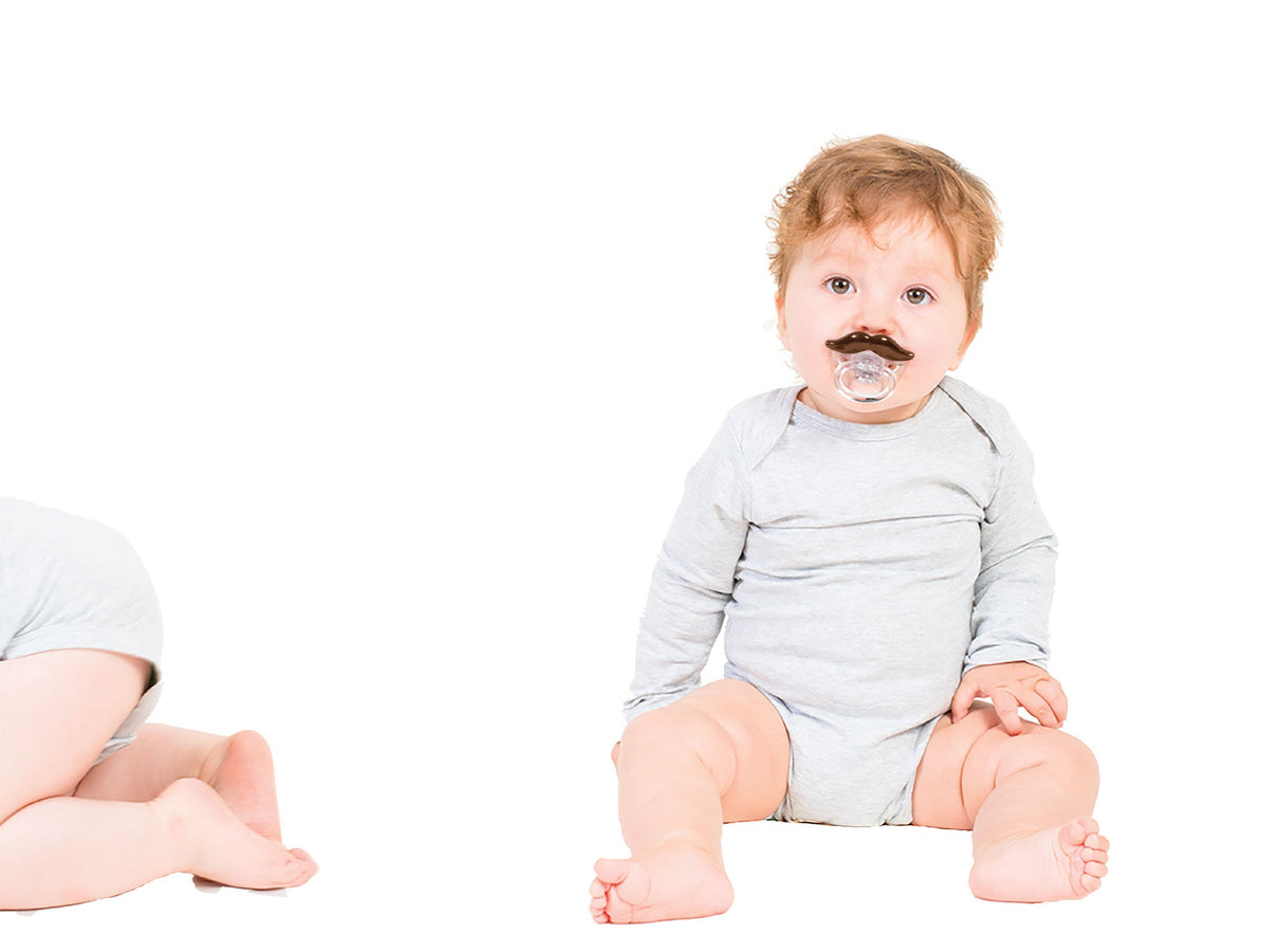Handlebar Moustache Pacifier