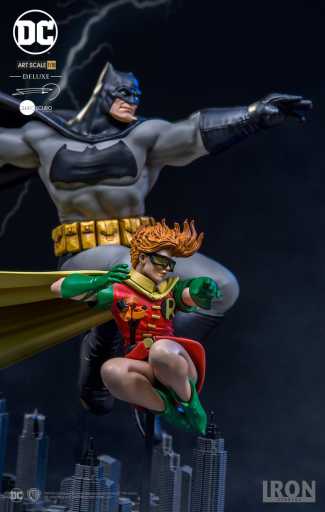 Statue Batman & Robin Deluxe By Frank Miller - The Dark Knight Returns - Art Scale 1/10 - DC Comics
