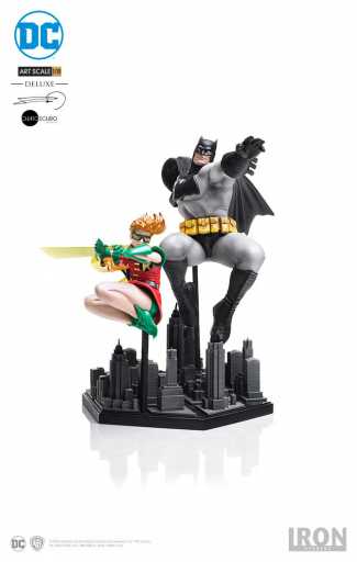 Statue Batman & Robin Deluxe By Frank Miller - The Dark Knight Returns - Art Scale 1/10 - DC Comics