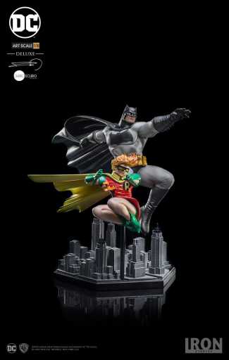 Statue Batman & Robin Deluxe By Frank Miller - The Dark Knight Returns - Art Scale 1/10 - DC Comics