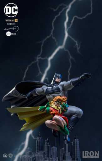 Statue Batman & Robin Deluxe By Frank Miller - The Dark Knight Returns - Art Scale 1/10 - DC Comics
