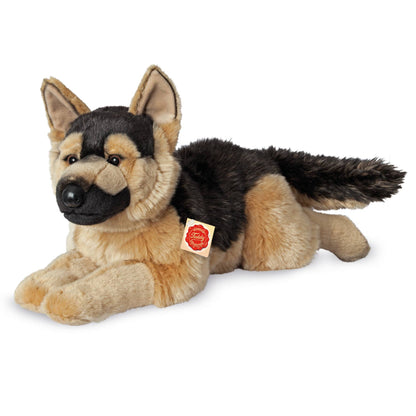 Grande Peluche Berger allemand couché