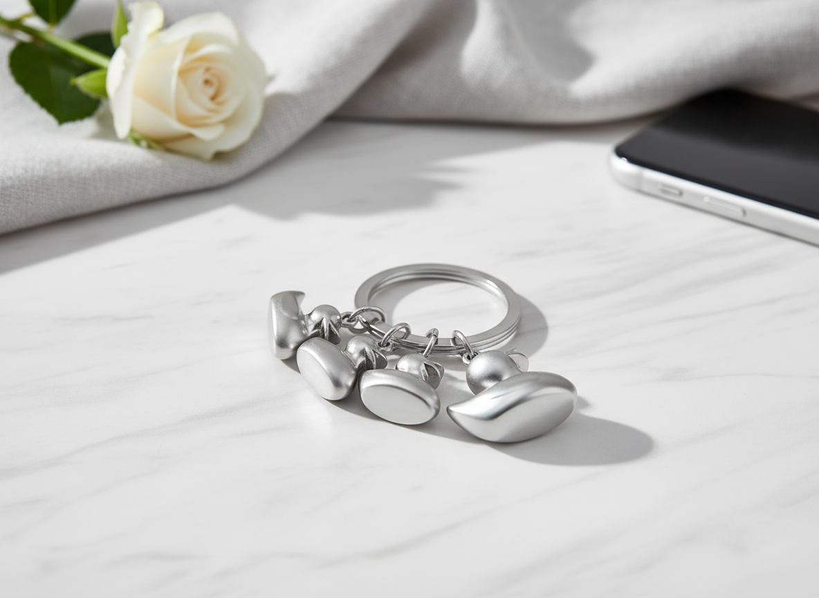 Porte-Clés Famille Canard