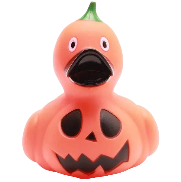 Canard Citrouille d'Halloween