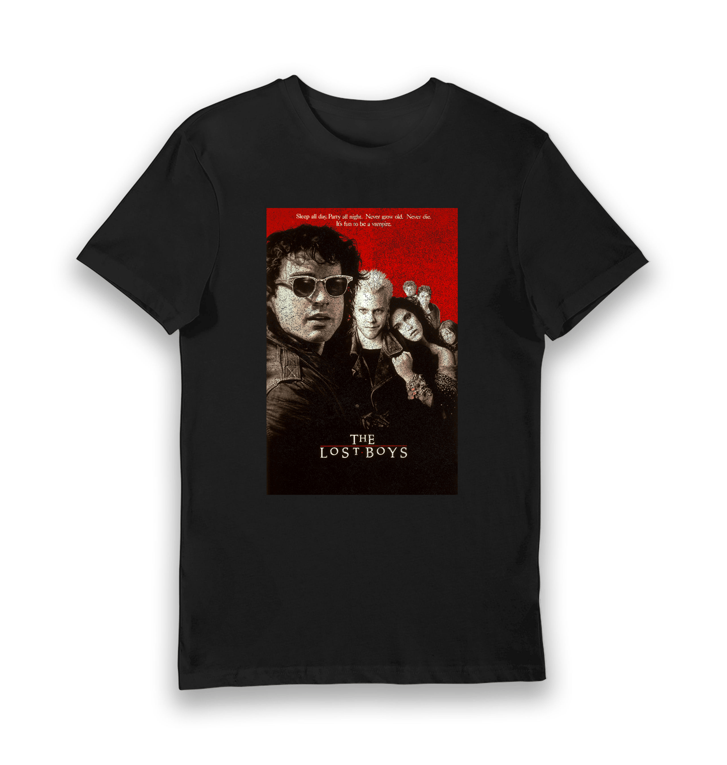 T-shirt adulte The Lost Boys affiche classique