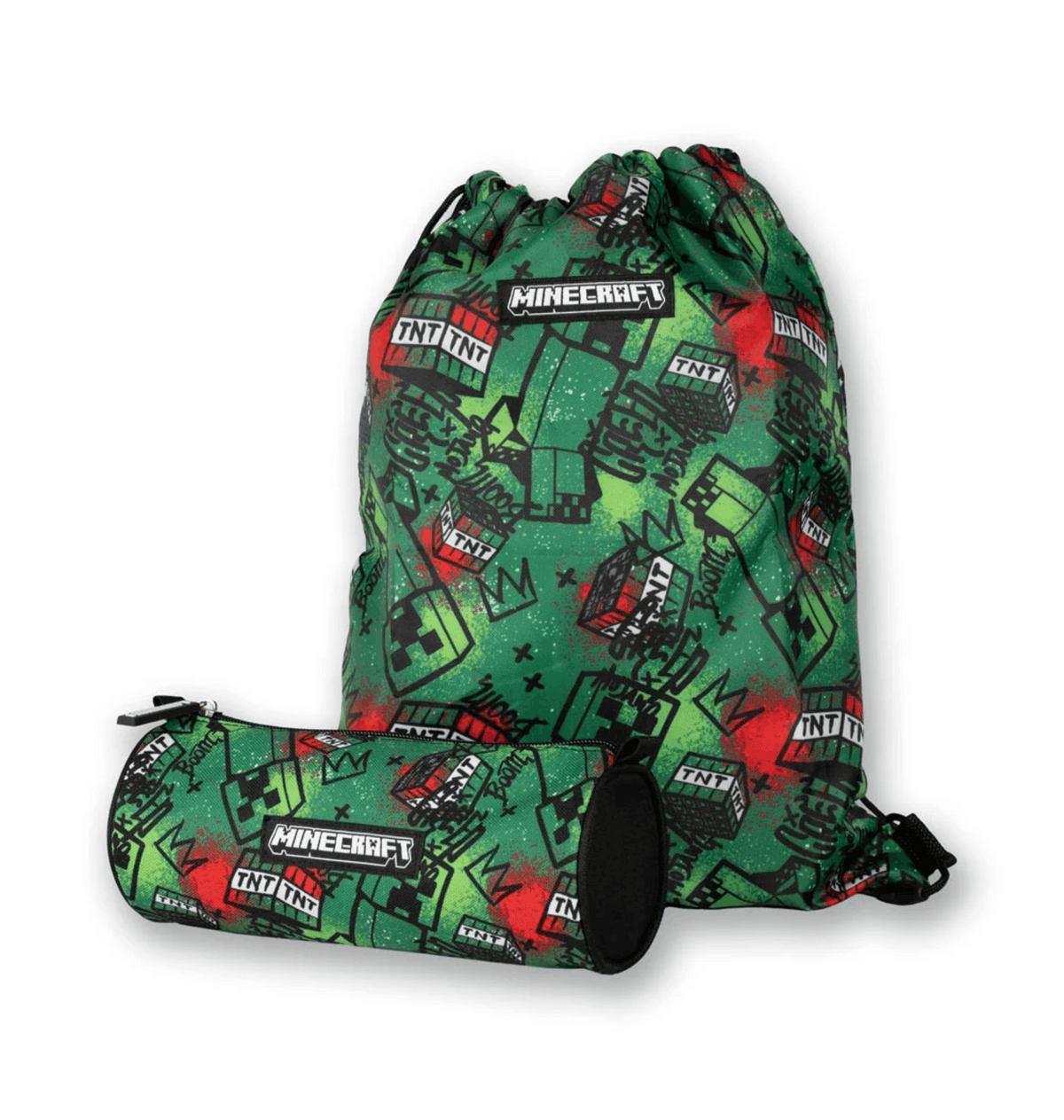 Set trousse et sac kit Minecraft TNT Sketch