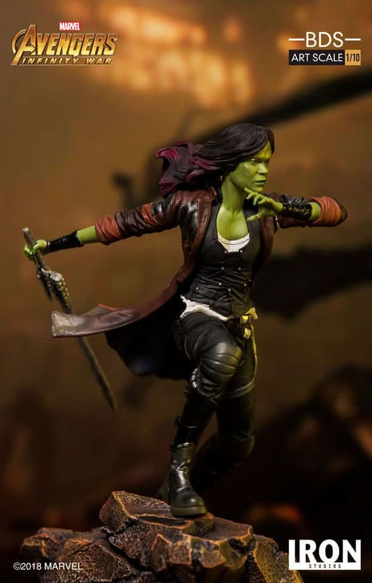 ガモーラ像 - アベンジャーズ: インフィニティ・ウォー - アートスケール 1/10 - アイアン・スタジオ