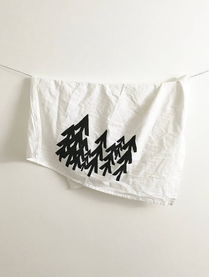 Modern Fir Tea Towel
