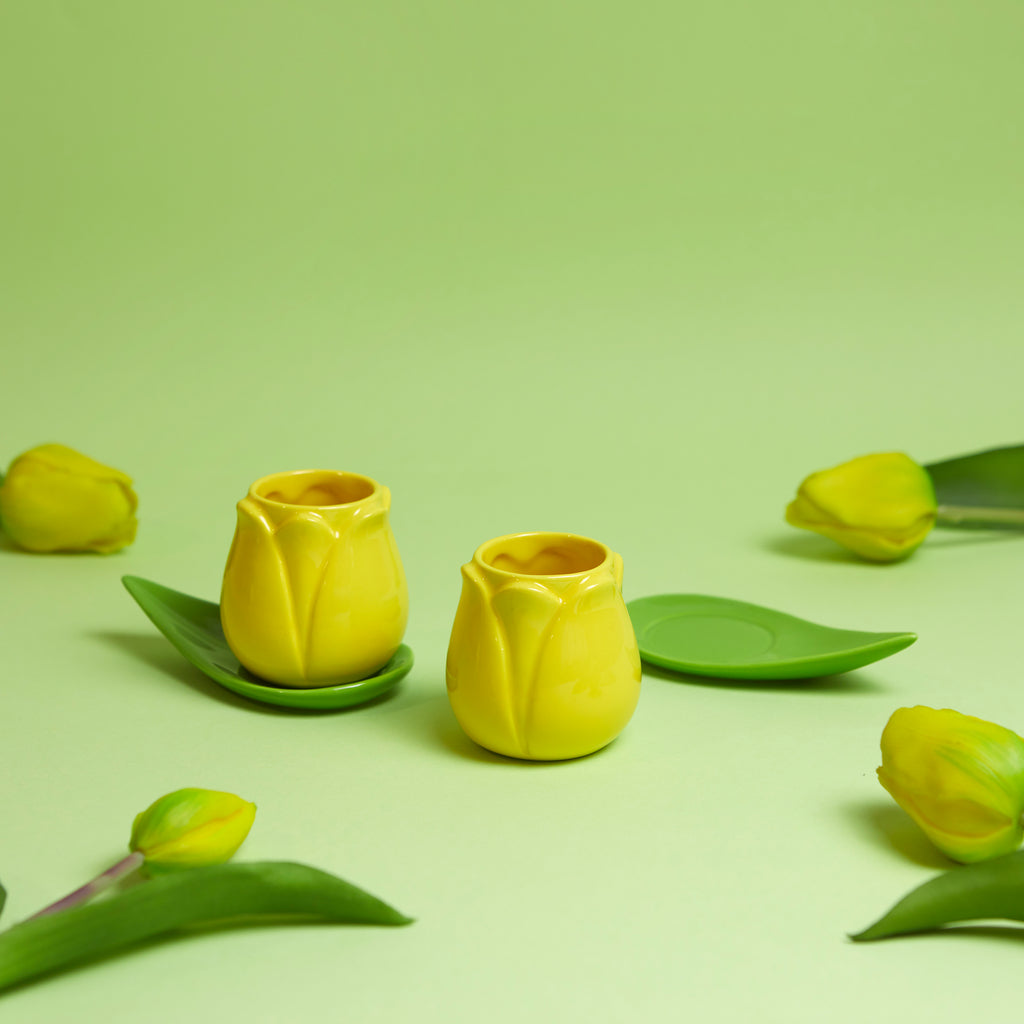 Tasses à café Tulipe 2-Pack
