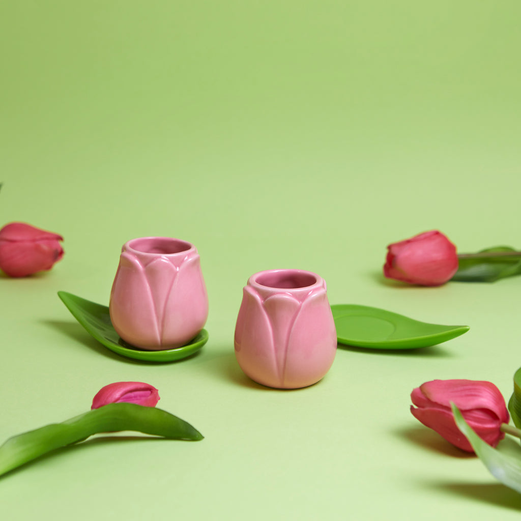 Tasses à café Tulipe 2-Pack