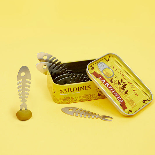 Canned Sardines Snack Forks