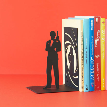 Secret Agent Bookend