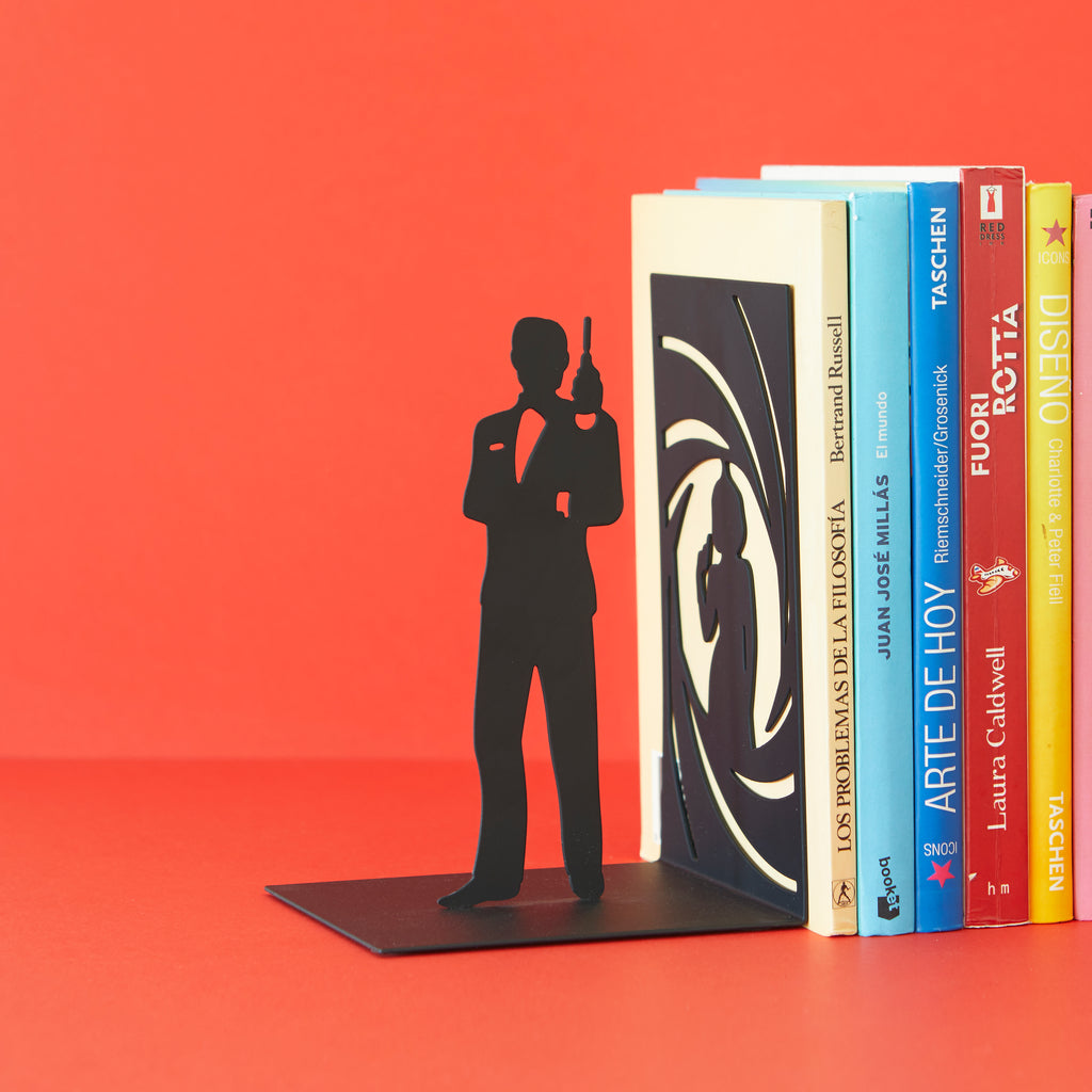 Serre-livres Secret Agent