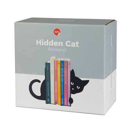 Hidden Cat Double Bookend