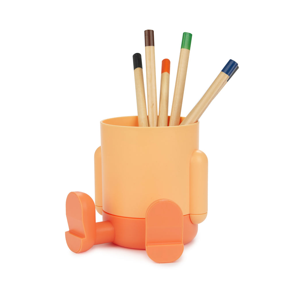 Mr. Sitty Two-Tone Pencil Holder