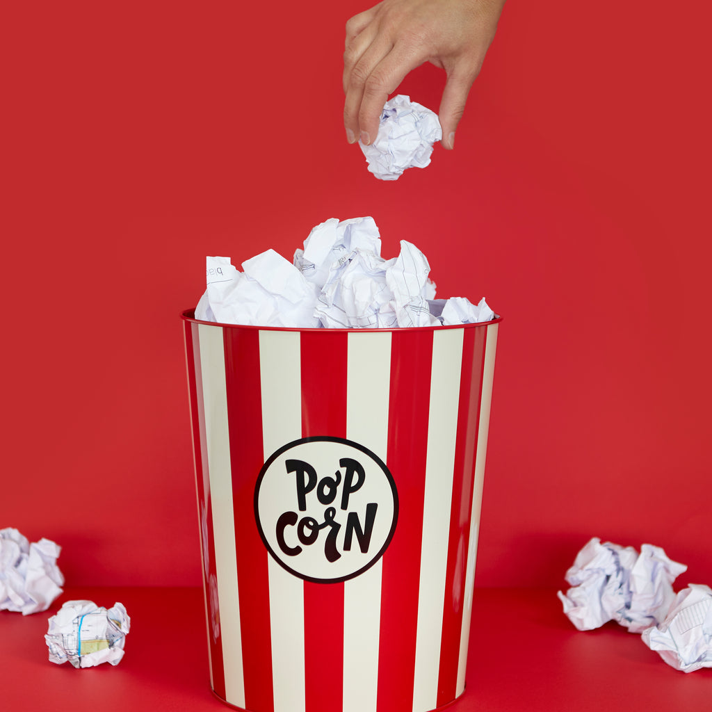 Corbeille à papier Popcorn