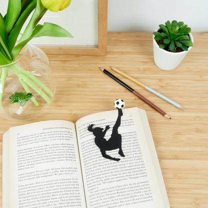 Bicycle Kick Girl Bookmark