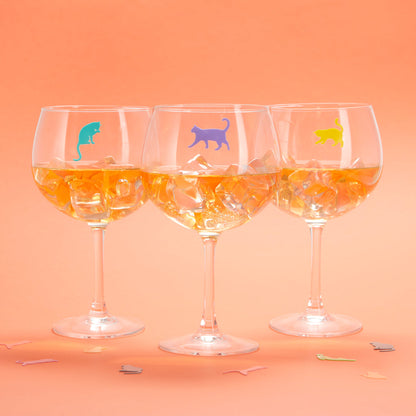 Sticky Cats Glass Markers