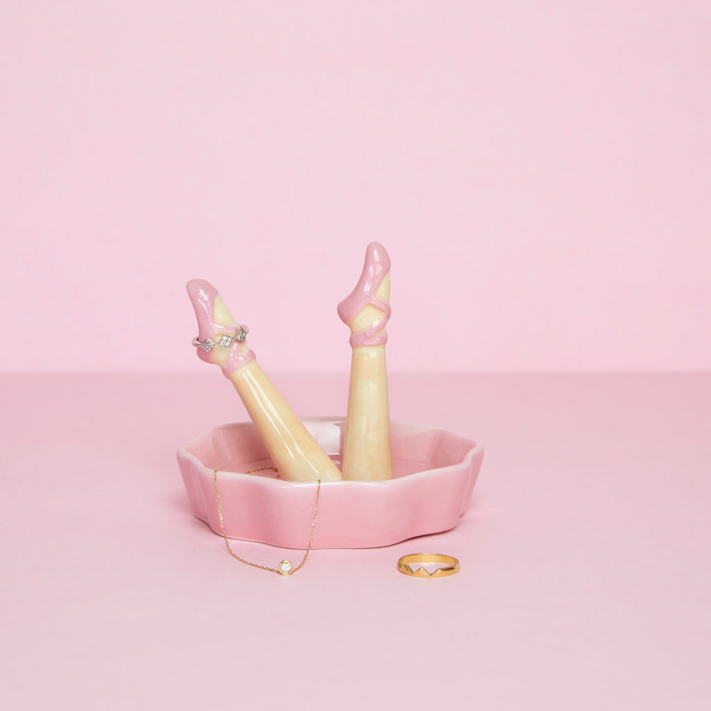 Happy Legs Dance Jewelry Holder