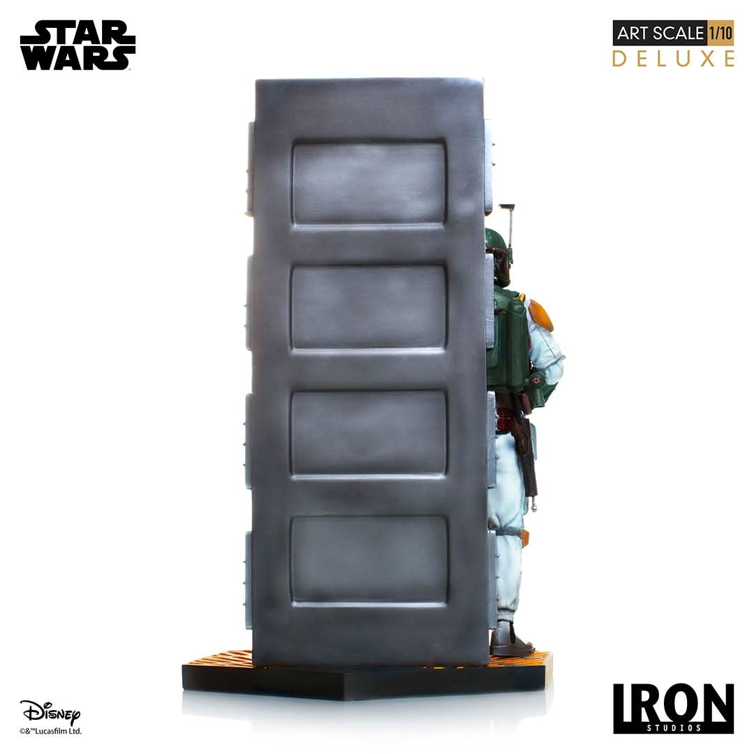 Statue Boba Fett & Han Solo in Carbonite Deluxe - Star Wars - Art Scale 1/10
