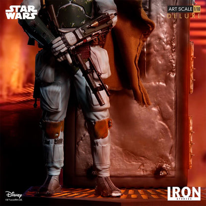 Statue Boba Fett & Han Solo in Carbonite Deluxe - Star Wars - Art Scale 1/10