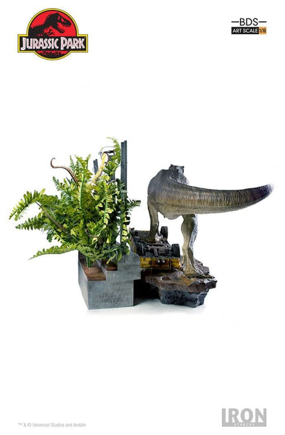 Statue T-Rex Attack (Set A) - Jurassic Park - Art Scale 1/10