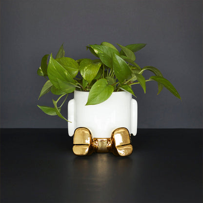 Mr. Sitty Plant Pot