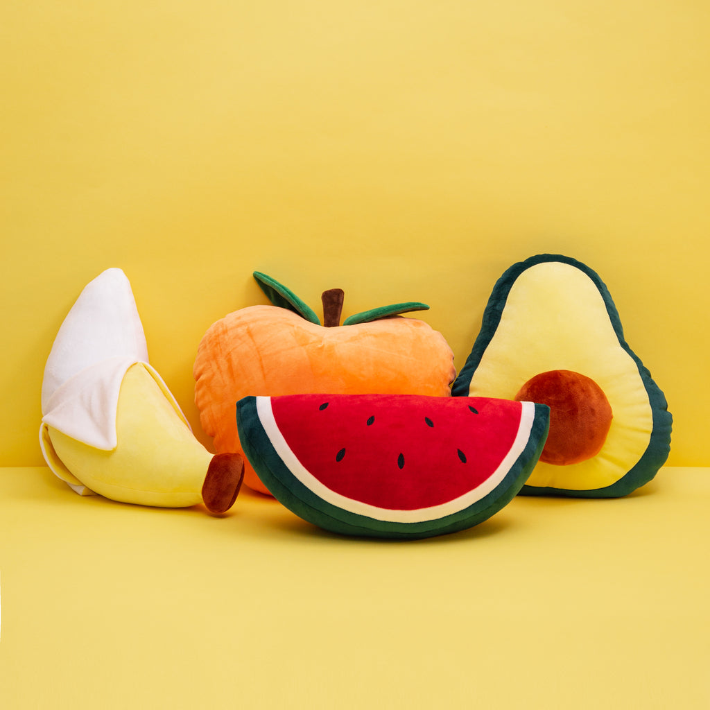 Fluffy Banana Cushion