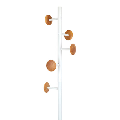 Shiitake Coat Rack – Wood & Steel