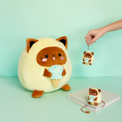 Fluffy Kawaii Minty Cushion