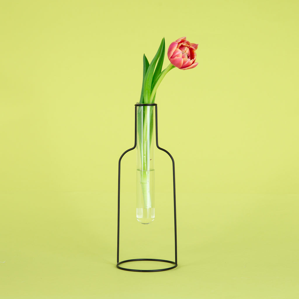 Bottle Silhouette Vase