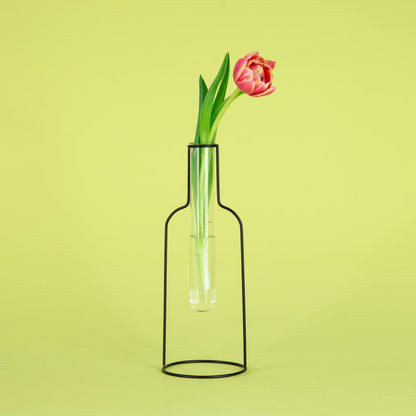 Bottle Silhouette Vase