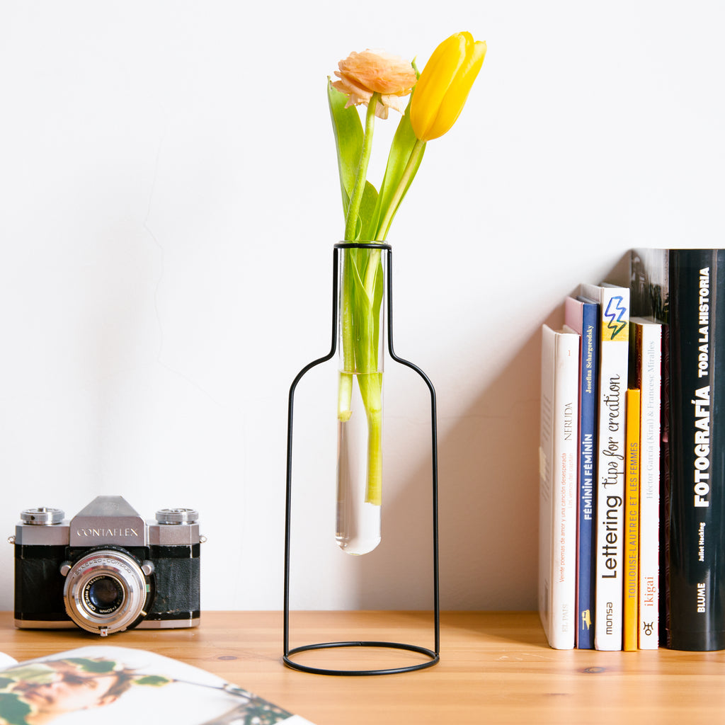 Bottle Silhouette Vase