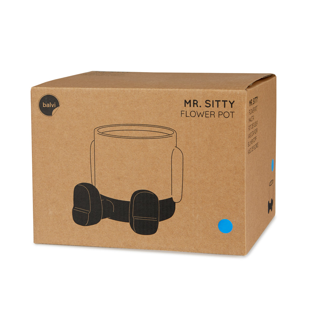 Mr. Sitty Plant Pot