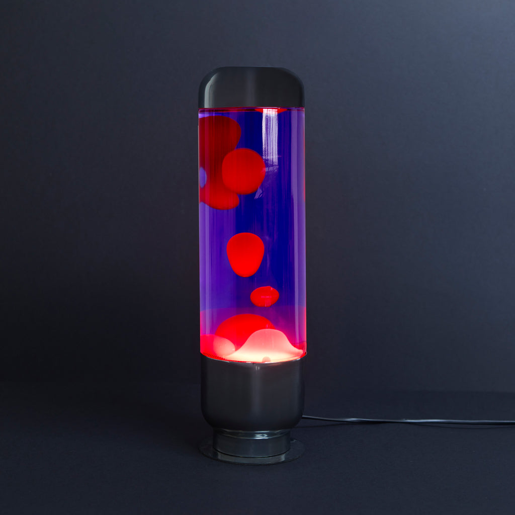 Capsule Lava Lamp - Purple/Red