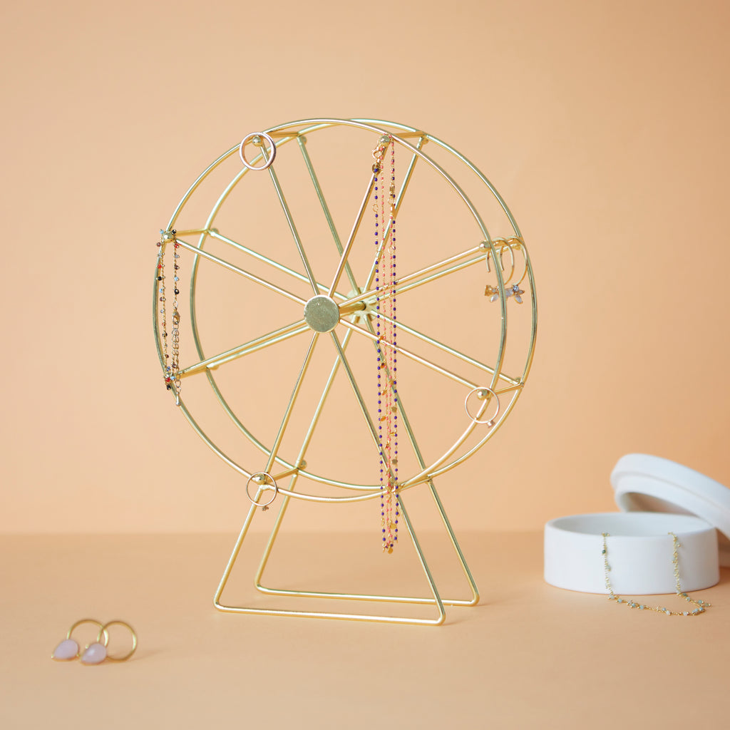 Boîte à bijoux Golden Wheel