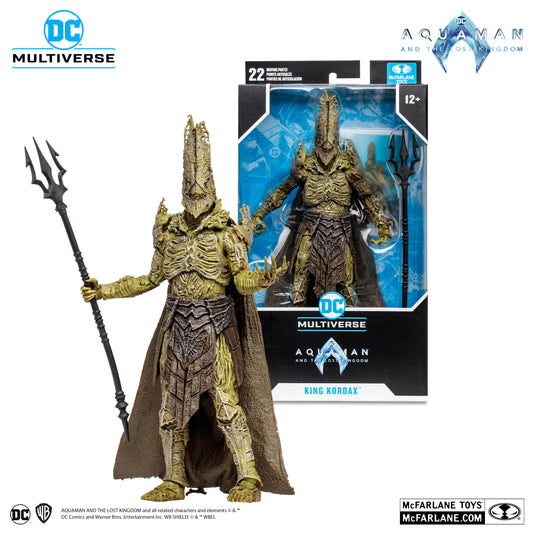 king kordax aquaman and the lost kingdom mcfarlane toys