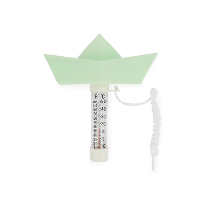 Thermomètre de Piscine en forme de Bateau en papier